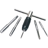 Draper 6 Piece Tap and Wrench Set Metric