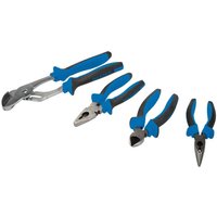 Draper 4 Piece Soft Grip Plier Set