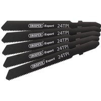 Draper Expert 5 Piece DT118A Jigsaw Blade Set