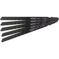 Draper Expert 5 Piece DT318A Jigsaw Blade Set