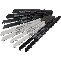 Draper Expert 10 Piece Assorted Jigsaw Blade Set