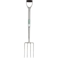 Draper 83753 Extra Long Stainless Steel Garden Fork With Soft Grip each