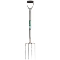Draper 83755 Stainless Steel Garden Fork With Soft Grip Handle each