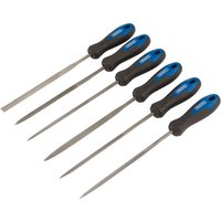 Draper 6 Piece Soft Grip Needle File Set