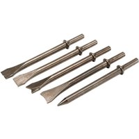 Draper 4 Piece 10mm Shank Chisel Set for Air Hammers
