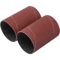 Draper Aluminium Oxide Sanding Sleeves 75 X 115Mm 80 Grit (Pack Of 2) pack 1 08406