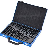 Draper 170 Piece Black Oxide Coated HSS Drill Bit Set
