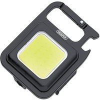 Draper Cob Led Rechargeable Pocket Light With Stand And Belt Clip 5W 350 Lumens Usb-C Cable Supplied Pk 1 23850