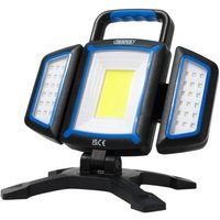 Draper Cob Smd Rechargeable Work Light And Powerbank 18W 2000 Lumens Usb-C Cable Supplied Pk 1 23848