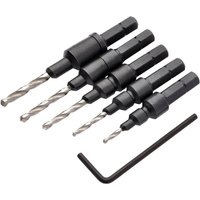 Draper 5 Piece Countersinking Drill Bit Set