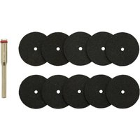 Draper Cutting Wheels And Holder For D20 Engraver/Grinder (10 Piece) each 1 08957