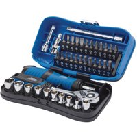 Draper Expert 39 Piece 1/4" Drive Socket and Screwdriver Bit Set