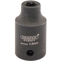 Draper Expert 1/4" Drive Hi Torq Hexagon Impact Socket Metric