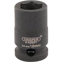 Draper Expert 3/8" Drive Hi-Torq Hexagon Impact Socket Metric