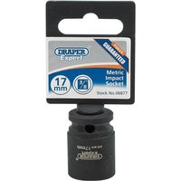Draper Expert 3/8" Drive Hi-Torq Hexagon Impact Socket Metric