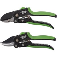 Draper Expert 08986 Anvil And Bypass Secateurs Set 200Mm (2 Piece) each 1
