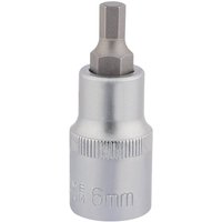 Draper Expert 1/2" Drive Hexagon Socket Bit Metric