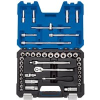Draper Expert 41 Piece 3/8" Drive Bi Hex Socket Set Metric and Imperial
