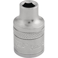 Draper 3/8" Drive Satin Finish Hexagon Socket Metric