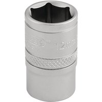 Draper 3/8" Drive Satin Finish Hexagon Socket Metric