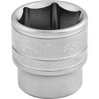 Draper 3/8" Drive Satin Finish Hexagon Socket Imperial