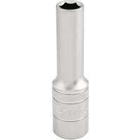 Draper 3/8" Drive Satin Finish Deep Hexagon Socket Metric