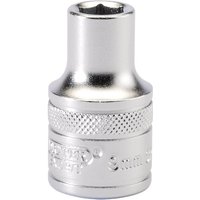 Draper 1/2" Drive Satin Finish Hexagon Socket Metric