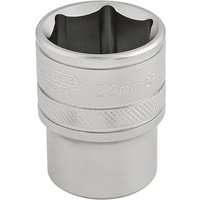 Draper 1/2" Drive Satin Finish Hexagon Socket Metric