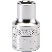 Draper 1/2" Drive Satin Finish Hexagon Socket Imperial