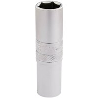 Draper 1/2" Drive Satin Finish Deep Hexagon Socket Metric