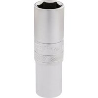 Draper 1/2" Drive Satin Finish Deep Hexagon Socket Metric