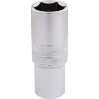 Draper 1/2" Drive Satin Finish Deep Hexagon Socket Metric
