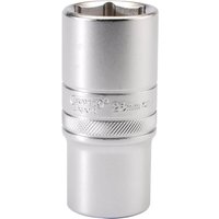 Draper 1/2" Drive Satin Finish Deep Hexagon Socket Metric