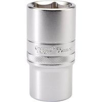 Draper 1/2" Drive Satin Finish Deep Hexagon Socket Metric