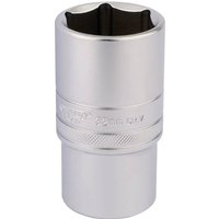 Draper 1/2" Drive Satin Finish Deep Hexagon Socket Metric
