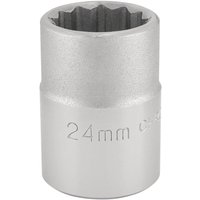Draper 3/4" Drive Polished Finish Bi Hexagon Socket Metric