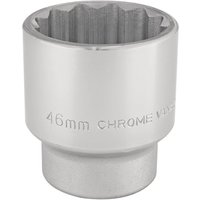 Draper 3/4" Drive Polished Finish Bi Hexagon Socket Metric