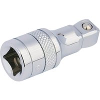 Draper 3/8" Drive Polished Chrome Wobble Socket Extension Bar