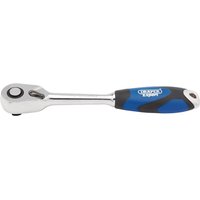 Draper 3/8" Drive 72 Tooth Reversible Soft Grip Ratchet