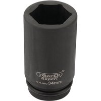 Draper Expert 3/4" Drive Deep Hexagon Impact Socket Metric