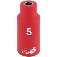 Draper 1/4" Drive VDE Fully Insulated Hexagon Socket Metric