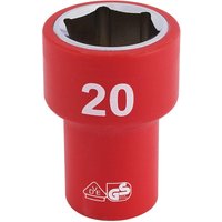 Draper 3/8" Drive VDE Fully Insulated Hexagon Socket Metric