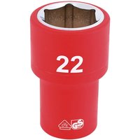 Draper Expert 31951 Fully Insulated Vde Socket 1/2in Sq. Dr. 22Mm each