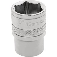 Draper 1/4" Drive Polished Finish Hexagon Socket Metric