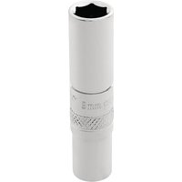Draper 1/4" Drive Polished Finish Hi Torq Deep Hexagon Socket Metric