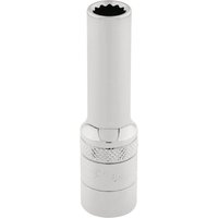 Draper 3/8" Drive Polished Finish Hi-Torq Deep Bi Hexagon Socket Metric