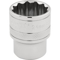 Draper 1/2" Drive Hi Torq Bi Hexagon Socket Metric