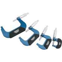 Draper Expert 4 Piece Metric External Micrometer Set