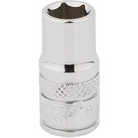 Draper 1/4" Drive Hi-Torq Bi Hexagon Socket Imperial