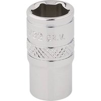 Draper 1/4" Drive Hi-Torq Bi Hexagon Socket Imperial